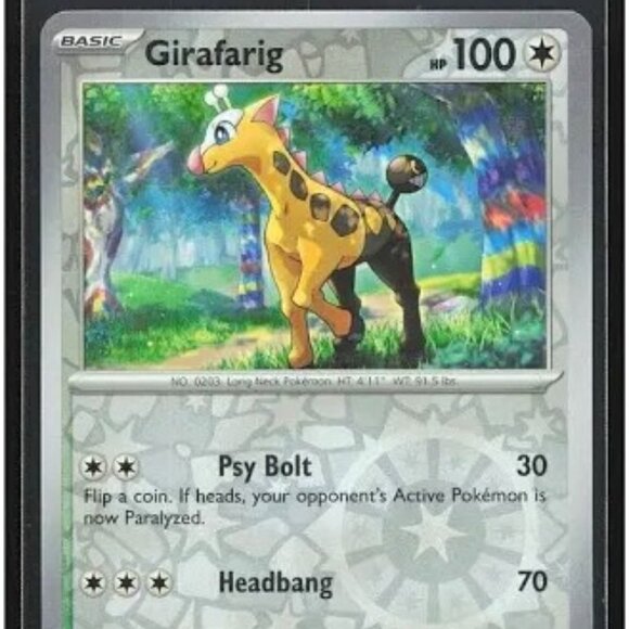 Girafarig reverse holo - Picture 1 of 2